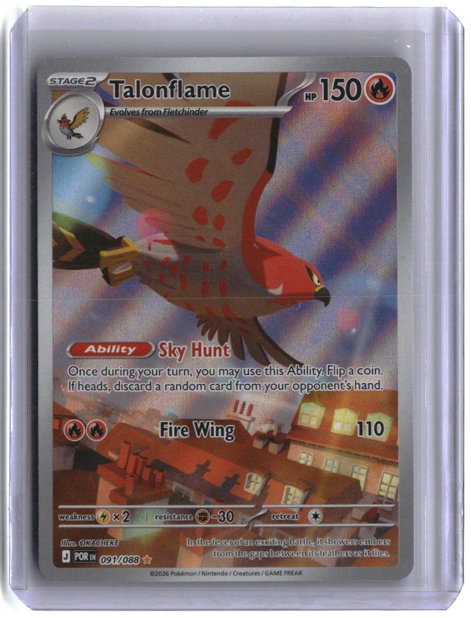 Talonflame - Perfect Order #91/88 - Near Mint - Normal