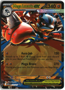 Mega Lucario ex - Ascended Heroes #113/217 - Near Mint - Normal