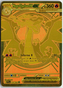 Mega Charizard X ex - Phantasmal Flames #130/94 - Near Mint - Normal