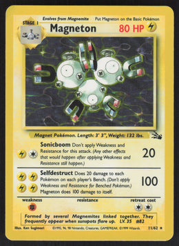 Magneton #11/62 Holofoil