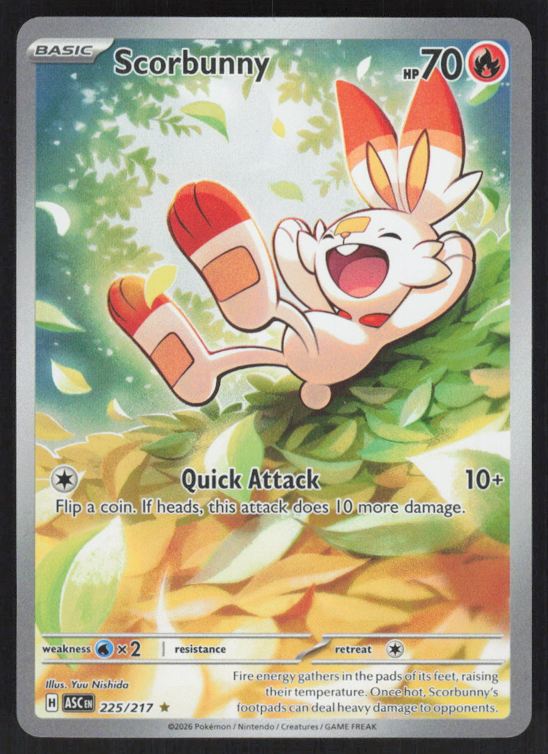 Scorbunny #225/217 Holofoil