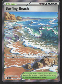 Surfing Beach #114/86 Holofoil