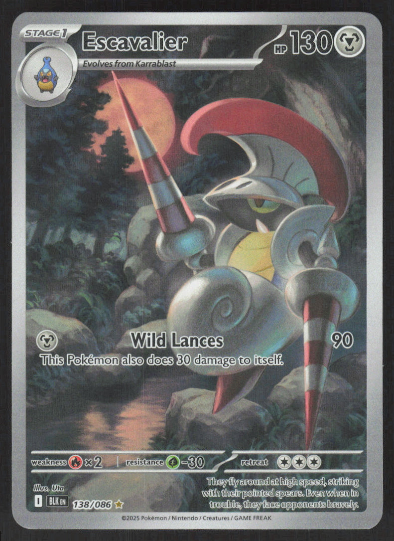 Escavalier #138/86 Holofoil