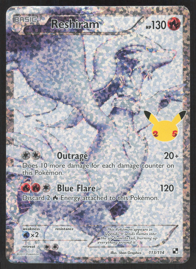Reshiram #113/25 Holofoil