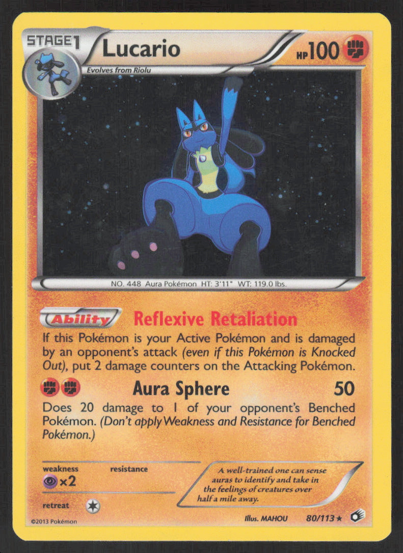 Lucario #80/113 Holofoil