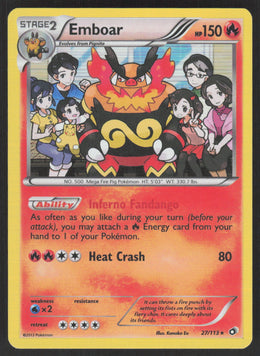 Emboar #27/113 Holofoil