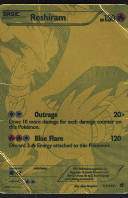 Reshiram #114/113 Holofoil