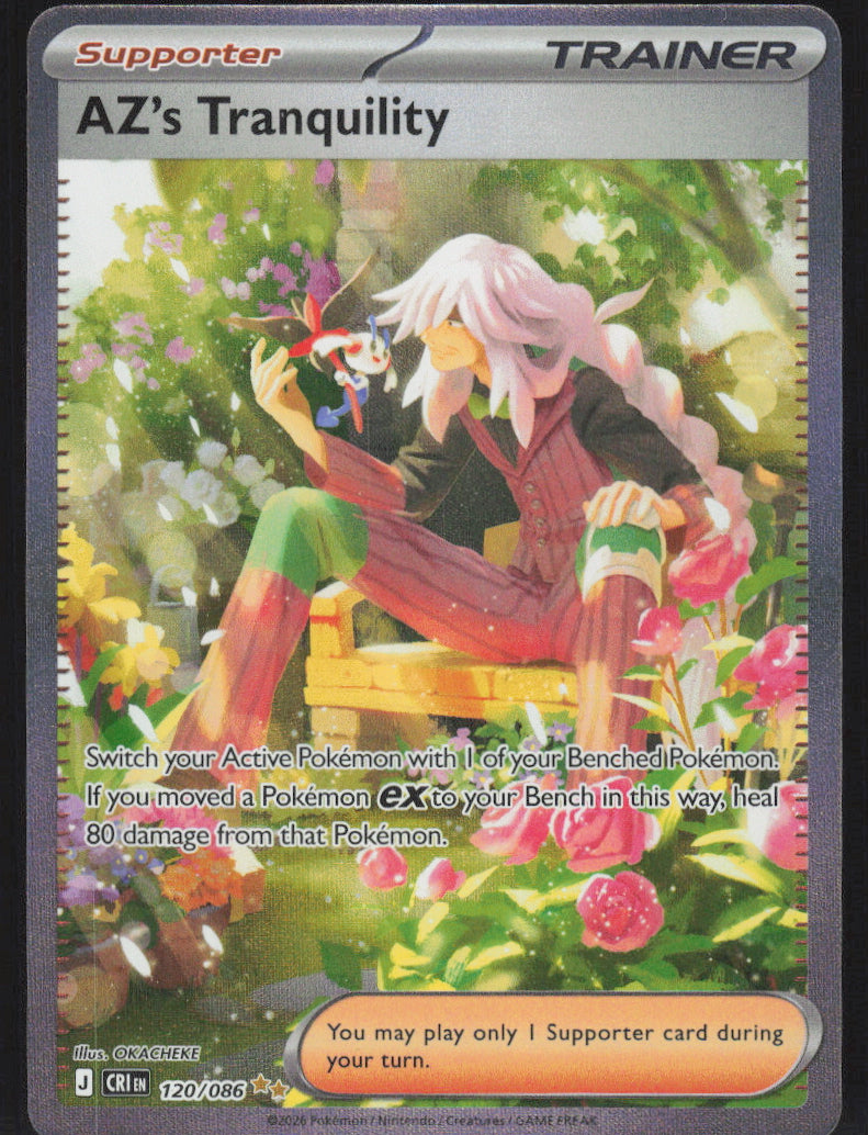 AZ's Tranquility #120/86 Holofoil