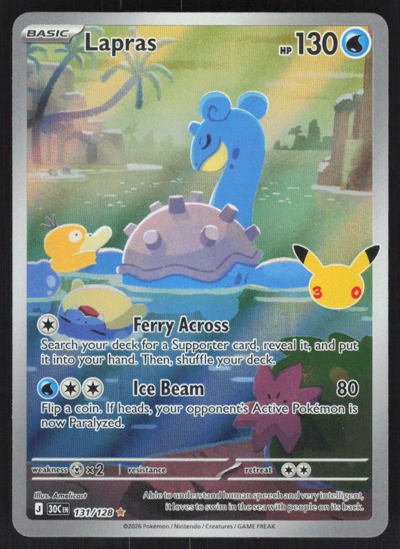 Lapras #131/128 Holofoil