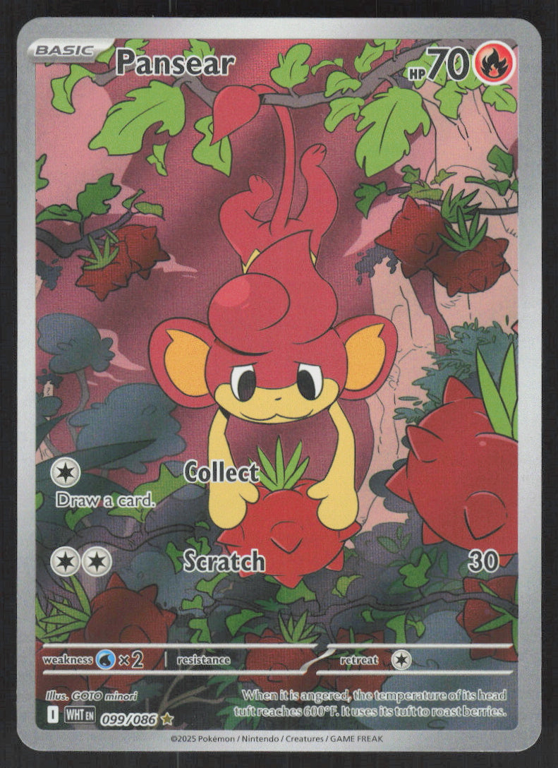 Pansear #99/86 Holofoil