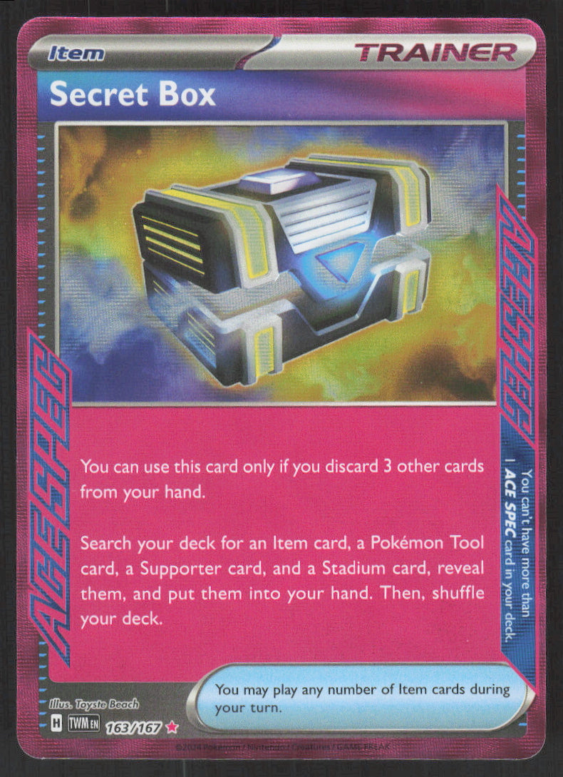Secret Box #163/167 Holofoil