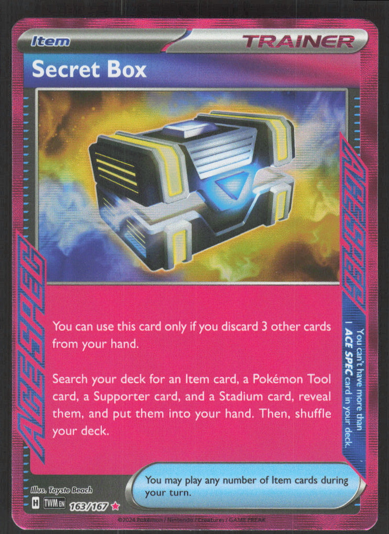 Secret Box #163/167 Holofoil