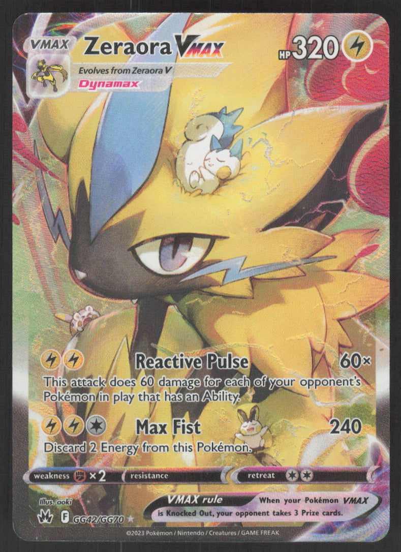 Zeraora VMAX #GG42/70 Holofoil