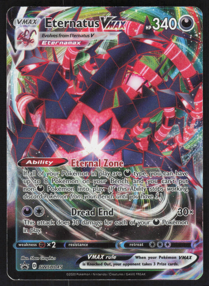 Eternatus VMAX #SWSH045/307 Holofoil