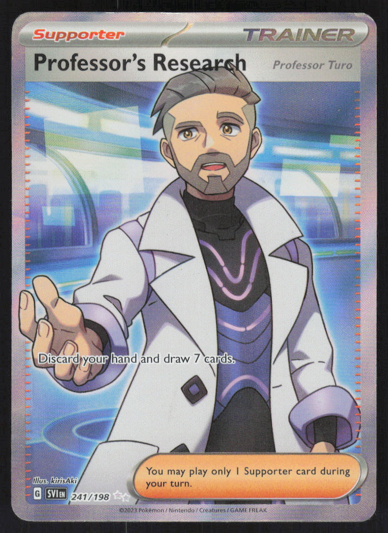 Professor's Research (Professor Turo) #241/198 Holofoil