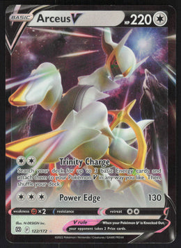 Arceus V #122/172 Holofoil