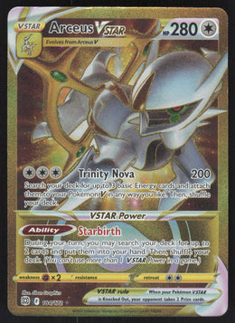 Arceus VSTAR #184/172 Holofoil