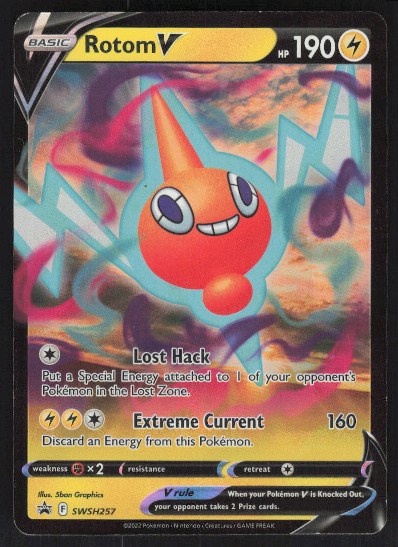 Rotom V #SWSH257/307 Holofoil