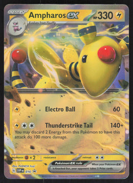Ampharos ex #16/102 Holofoil