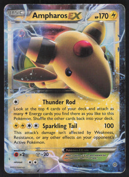 Ampharos-EX #27/98 Holofoil