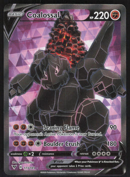 Coalossal V #173/185 Holofoil