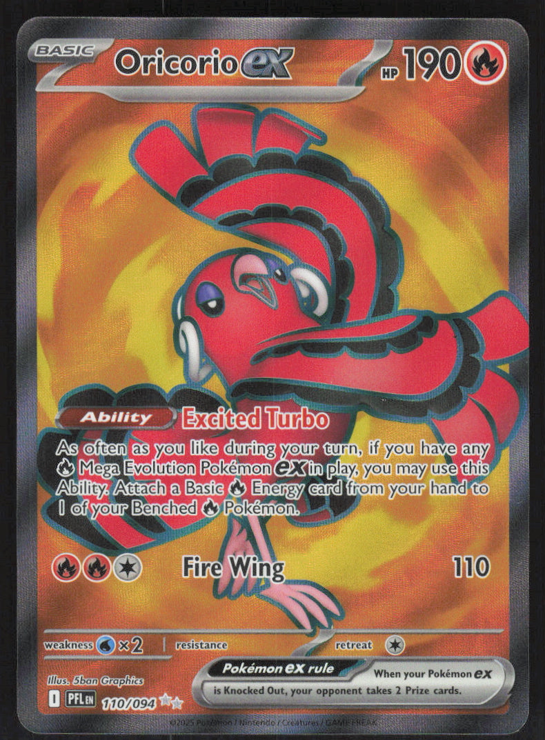 Oricorio ex #110/94 Holofoil