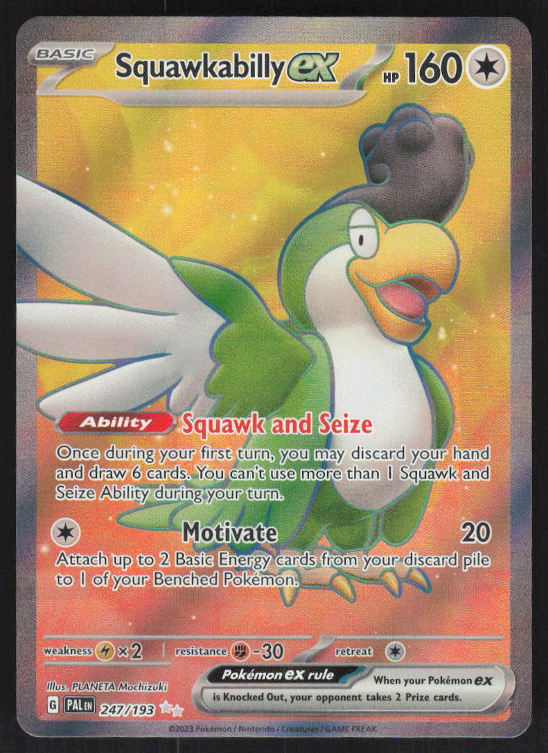 Squawkabilly ex #247/193 Holofoil