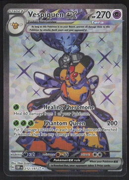 Vespiquen ex #212/197 Holofoil