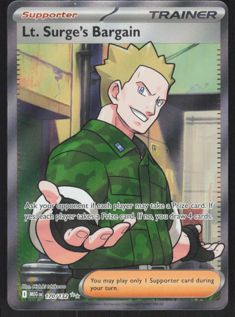 Lt. Surge's Bargain #170/132 Holofoil