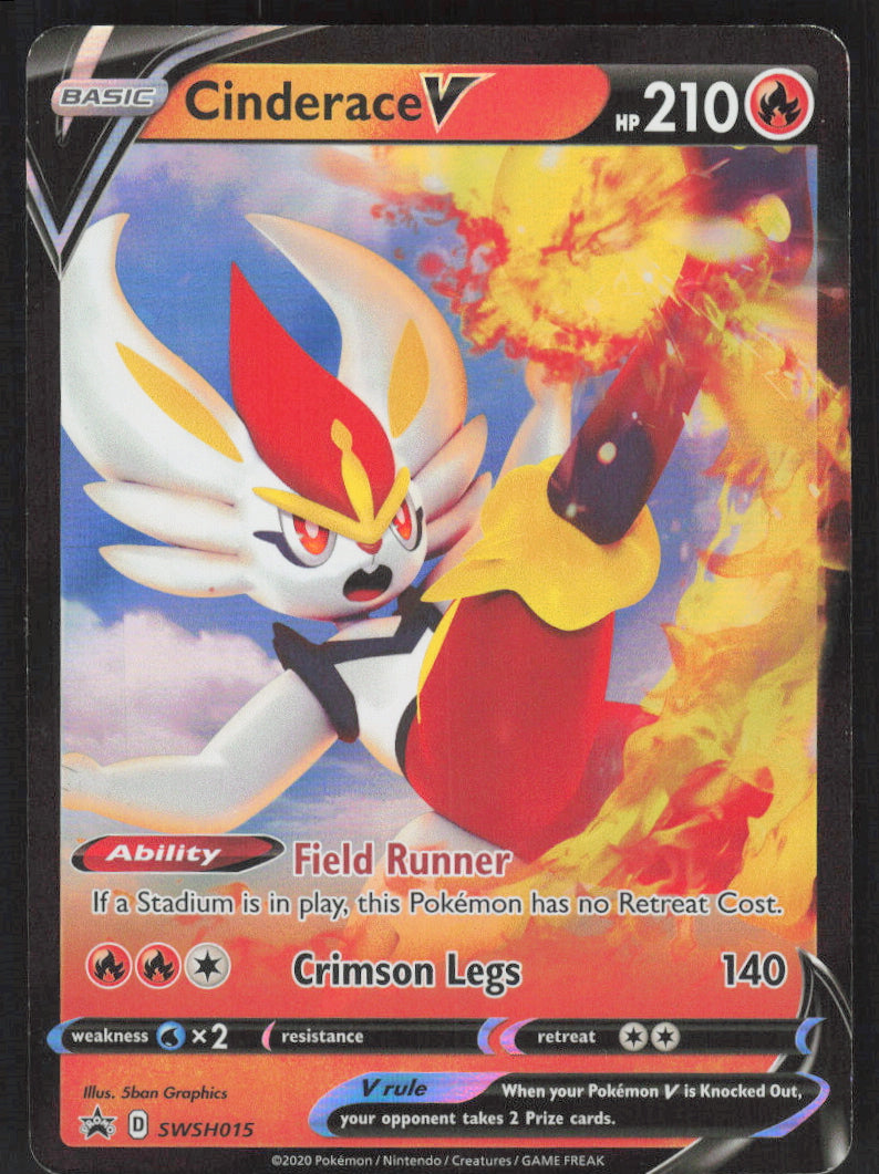 Cinderace V #SWSH015/307 Holofoil