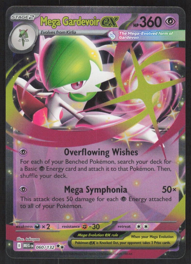 Mega Gardevoir ex #60/132 Holofoil