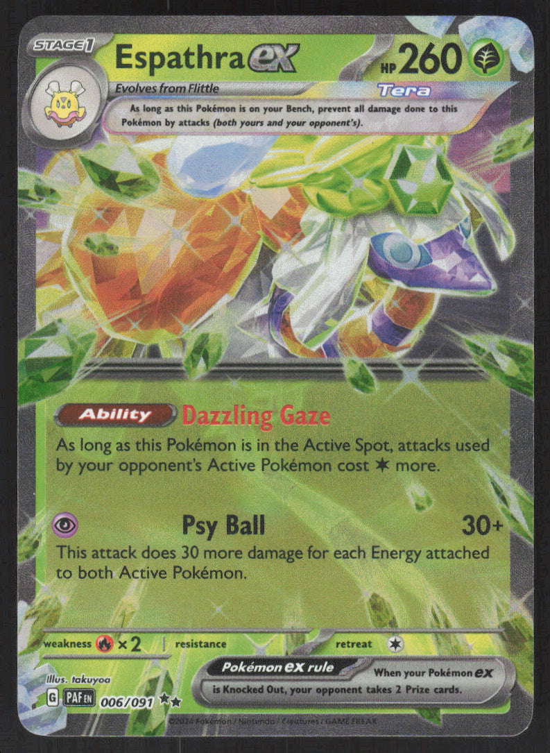 Espathra ex #6/91 Holofoil