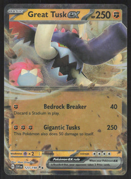 Great Tusk ex #123/198 Holofoil