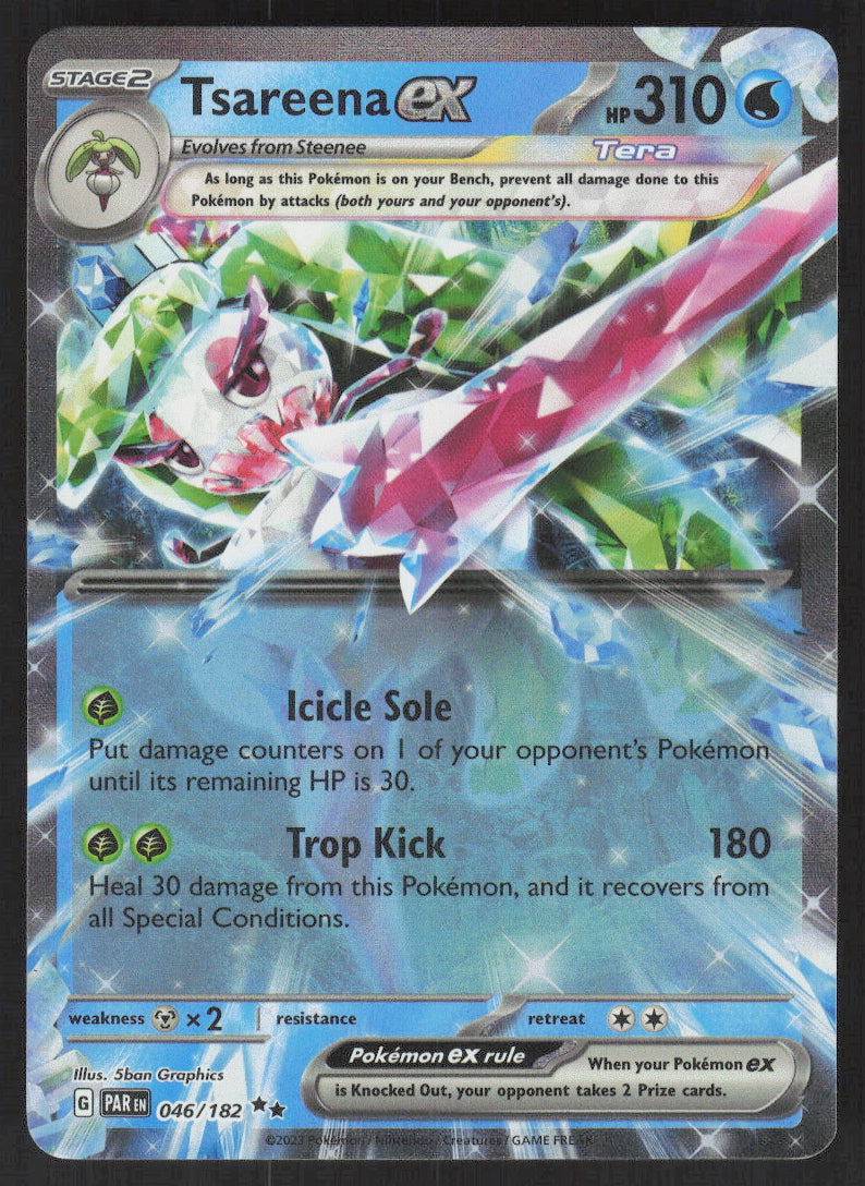 Tsareena ex #46/182 Holofoil
