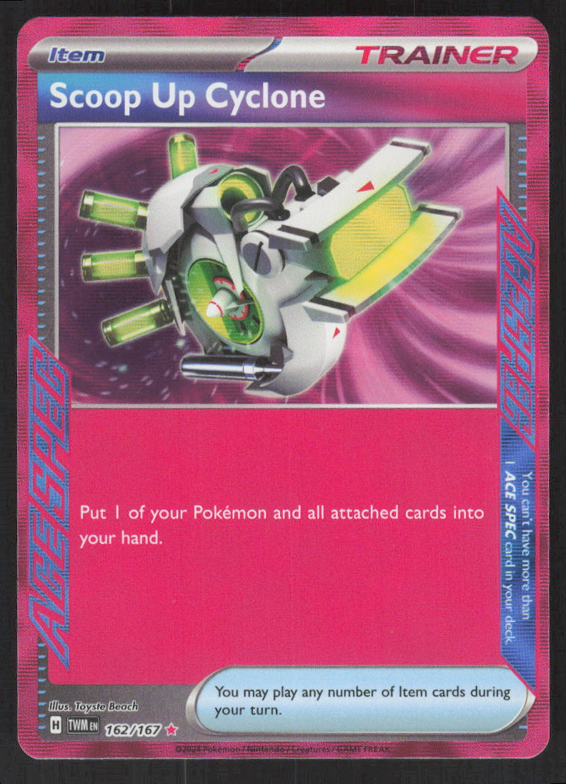 Scoop Up Cyclone #162/167 Holofoil