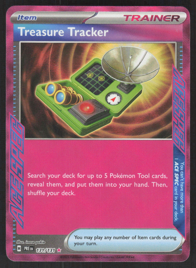 Treasure Tracker #131/131 Holofoil
