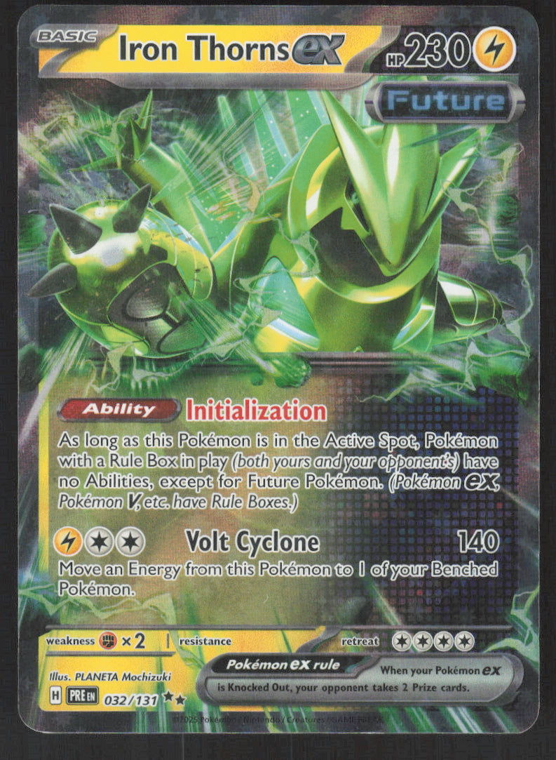 Iron Thorns ex #32/131 Holofoil