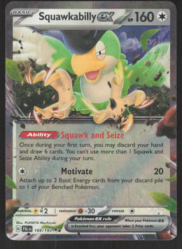 Squawkabilly ex #169/193 Holofoil