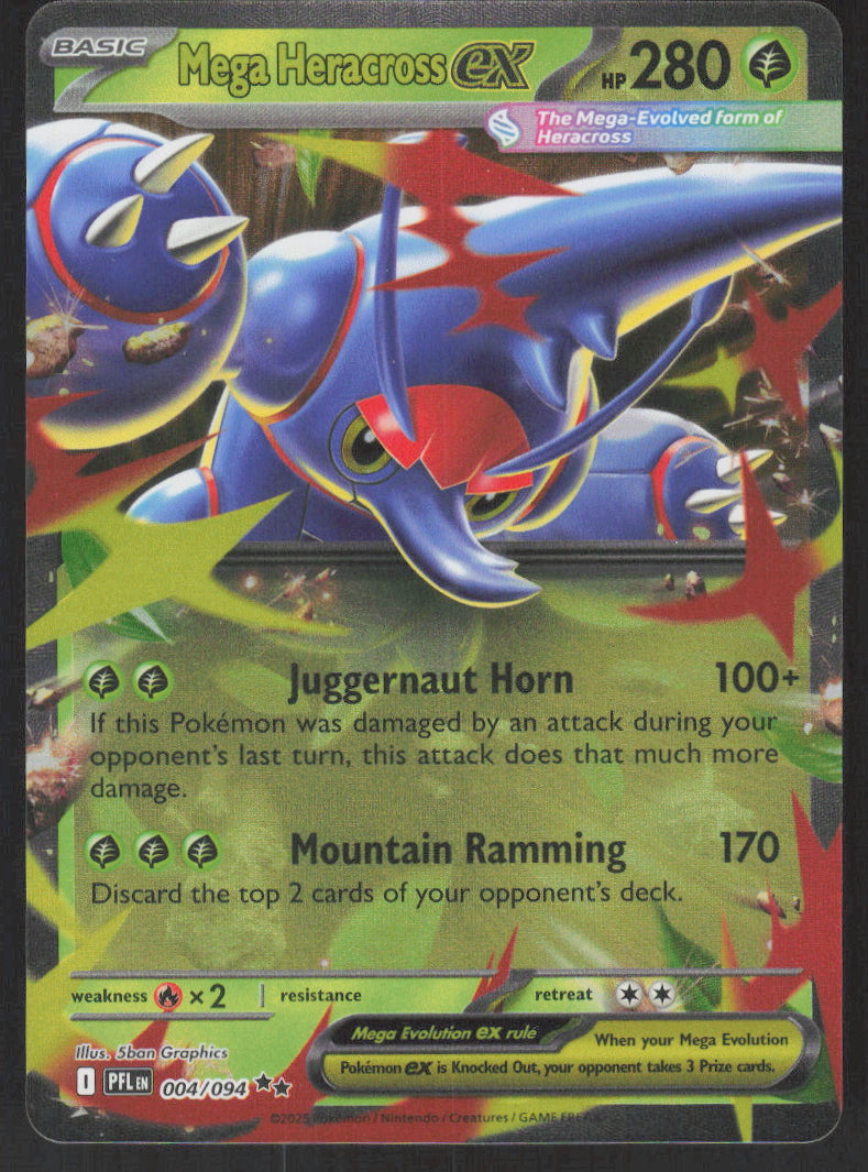 Mega Heracross ex #4/94 Holofoil