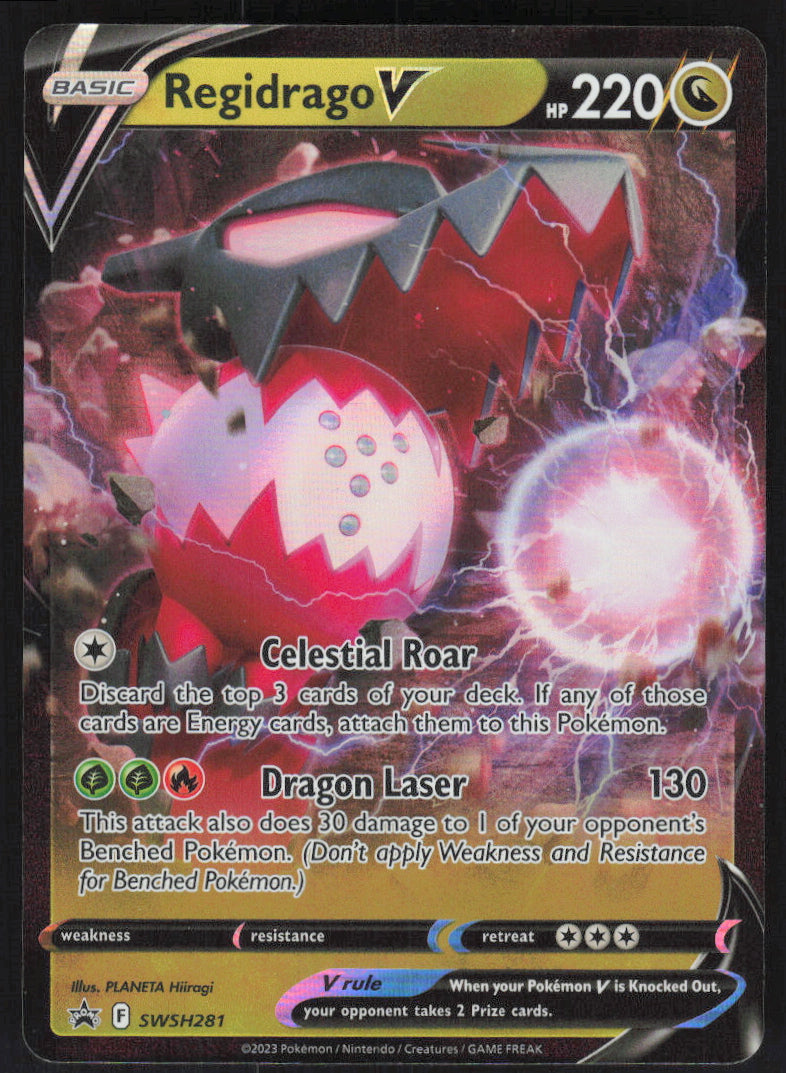 Regidrago V #SWSH281/307 Holofoil