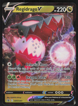 Regidrago V #SWSH281/307 Holofoil