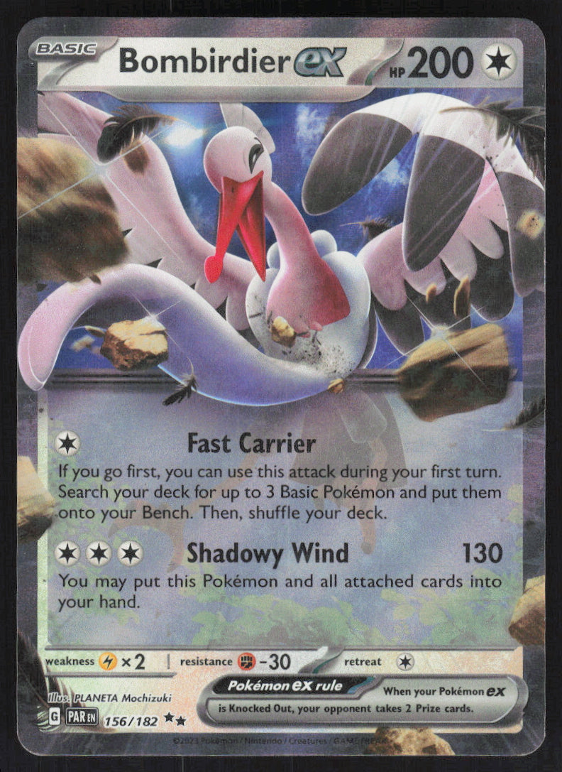 Bombirdier ex #156/182 Holofoil
