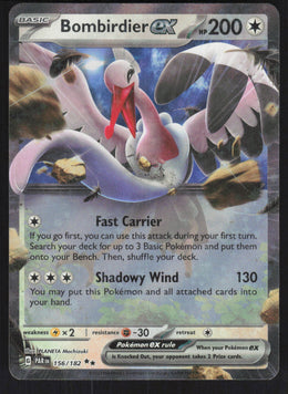 Bombirdier ex #156/182 Holofoil