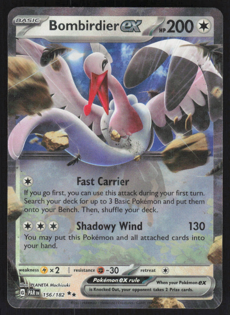 Bombirdier ex #156/182 Holofoil
