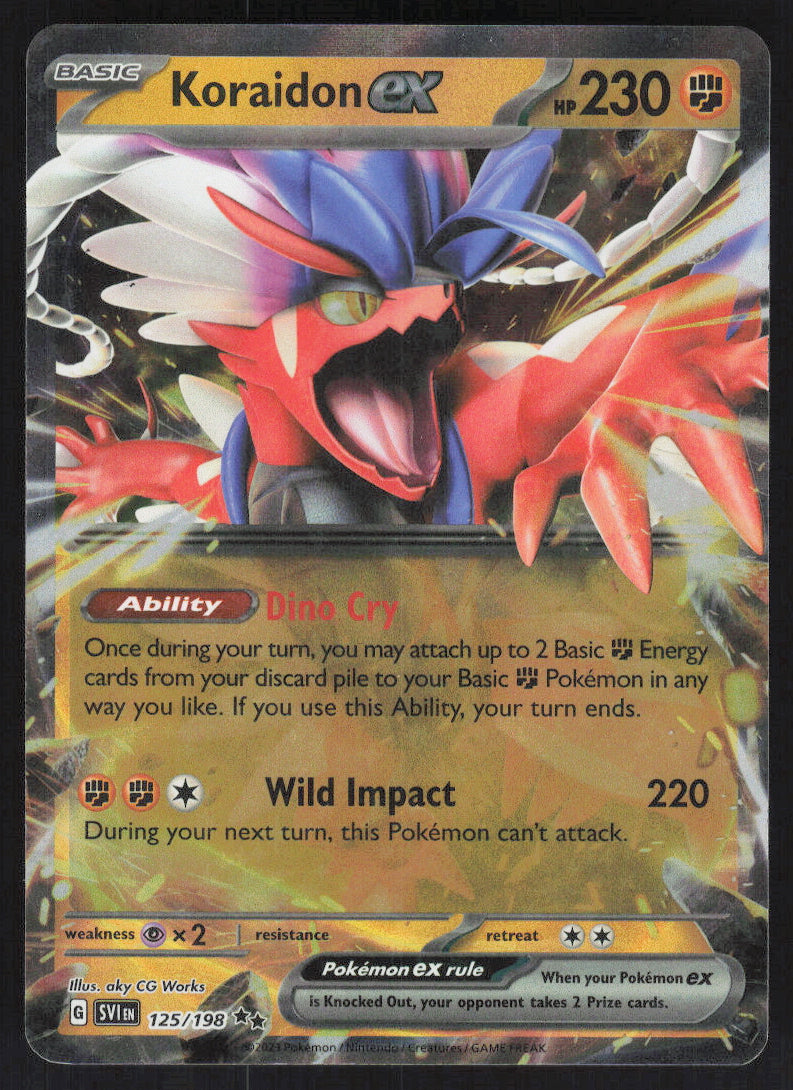 Koraidon ex #125/198 Holofoil