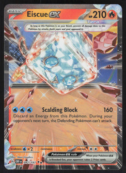 Eiscue ex #42/197 Holofoil