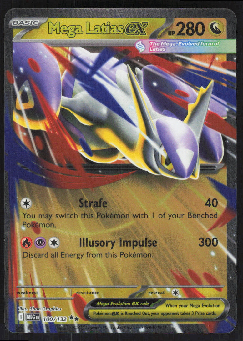 Mega Latias ex #100/132 Holofoil