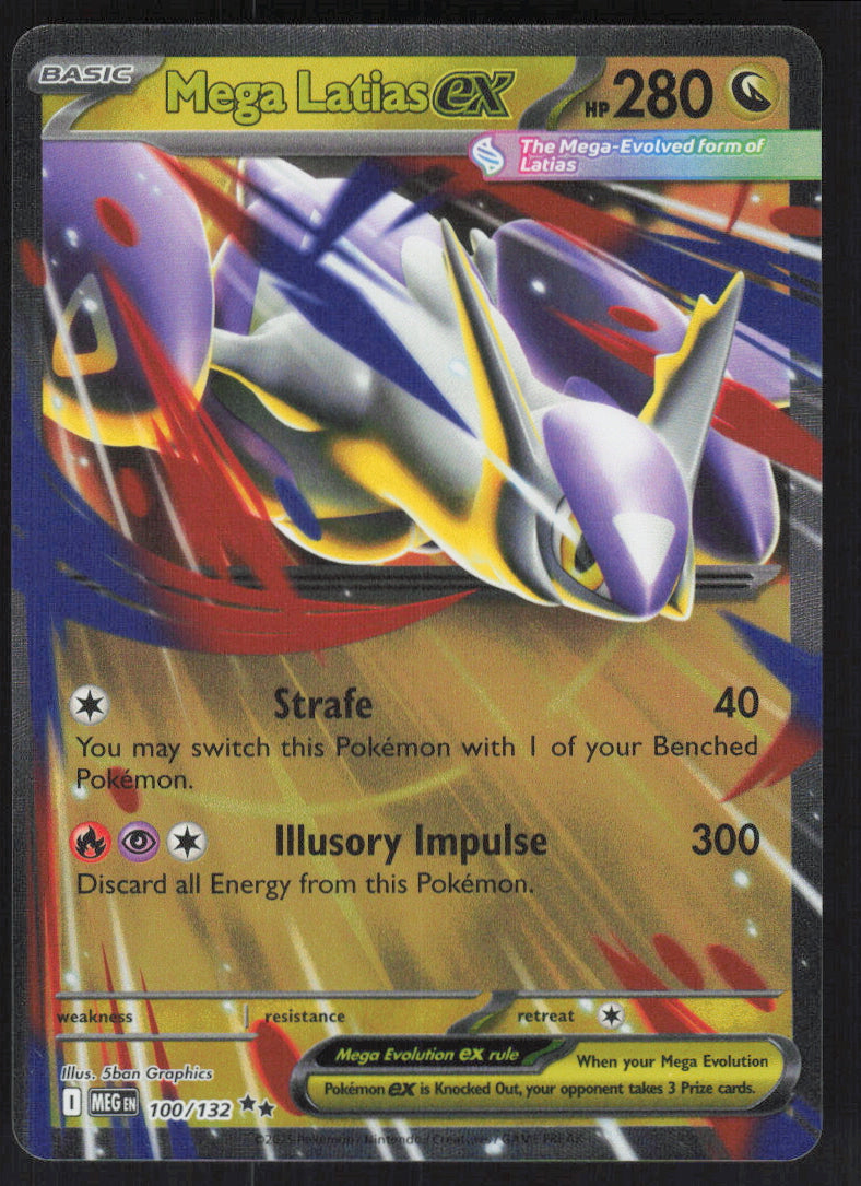 Mega Latias ex #100/132 Holofoil