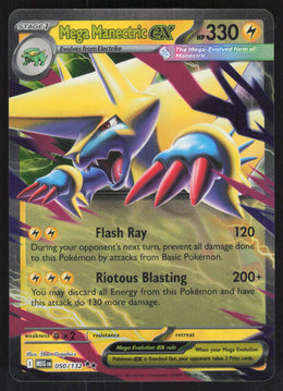 Mega Manectric ex #50/132 Holofoil