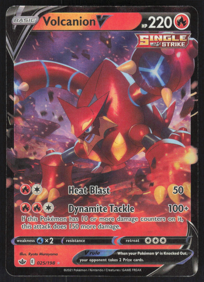 Volcanion V #25/198 Holofoil